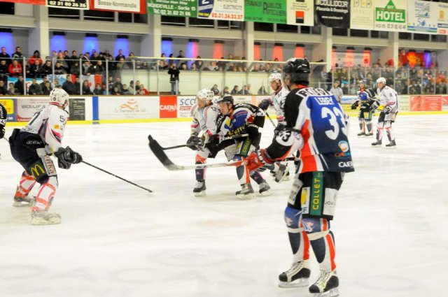 Photo hockey match Caen  - Epinal  le 06/11/2010