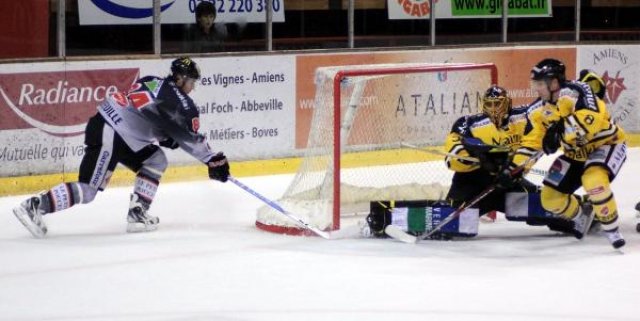 Photo hockey match Amiens  - Rouen le 02/11/2010