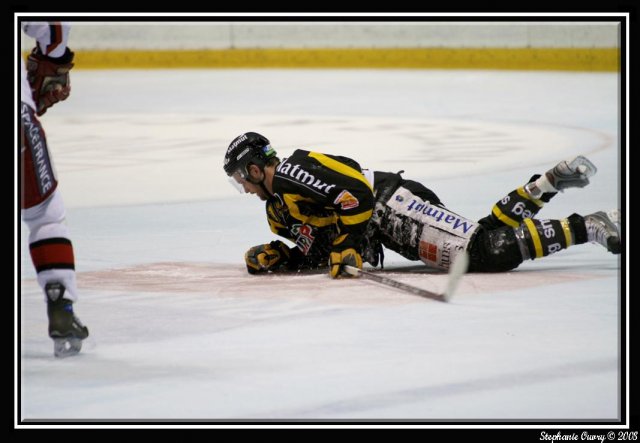 Photo hockey match Rouen - Briançon  le 28/03/2008