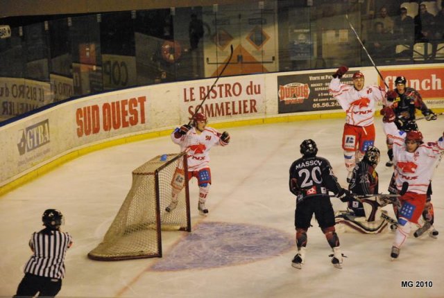Photo hockey match Bordeaux - Valence le 13/11/2010