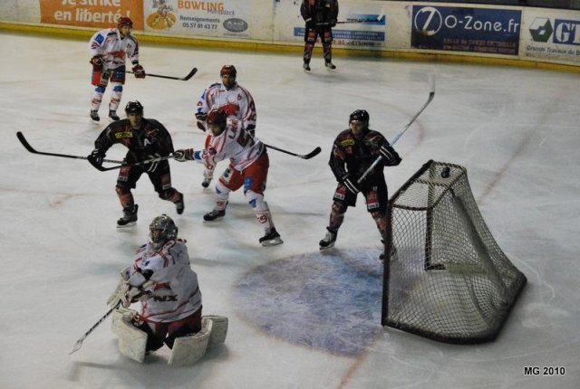 Photo hockey match Bordeaux - Valence le 13/11/2010