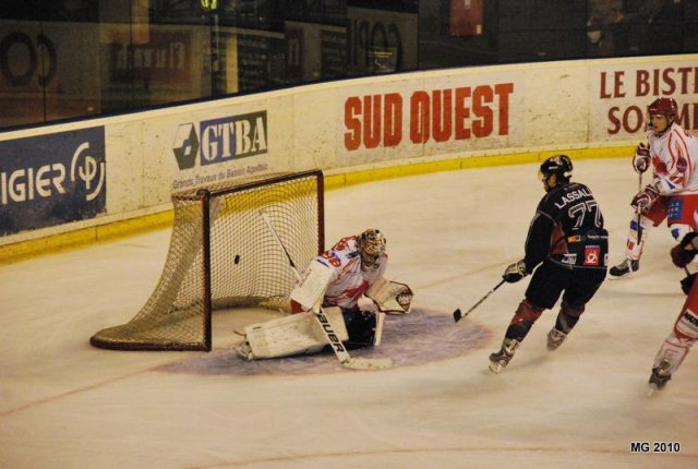 Photo hockey match Bordeaux - Valence le 13/11/2010
