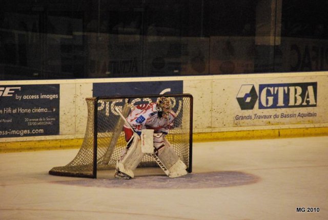 Photo hockey match Bordeaux - Valence le 13/11/2010