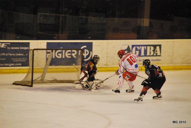Photo hockey match Bordeaux - Valence le 13/11/2010