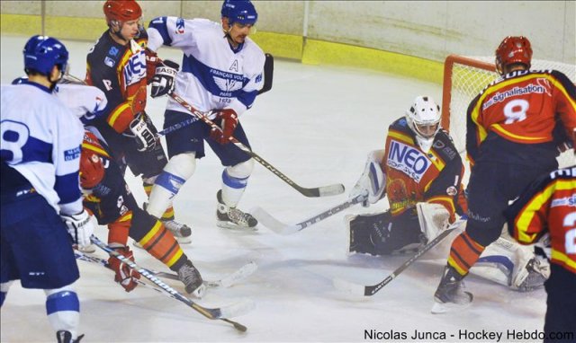 Photo hockey match Meudon - Paris (FV) le 13/11/2010