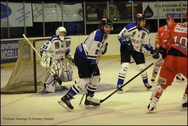 Photo hockey match Amnéville - Nantes le 13/11/2010
