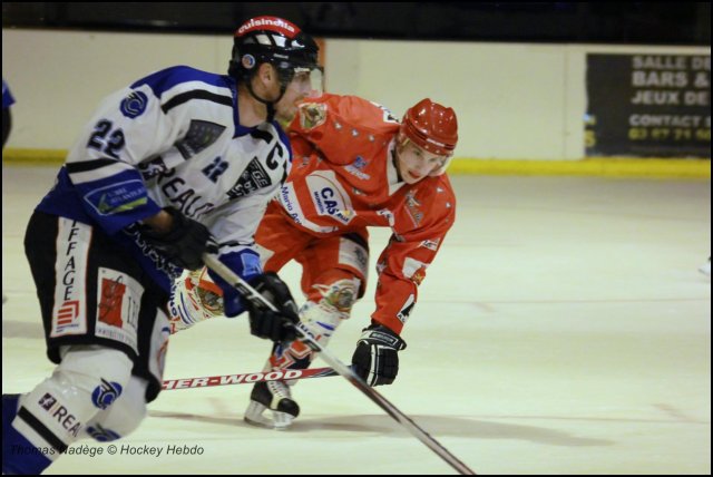 Photo hockey match Amnéville - Nantes le 13/11/2010