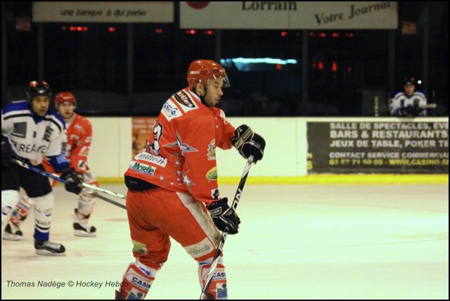 Photo hockey match Amnéville - Nantes le 13/11/2010