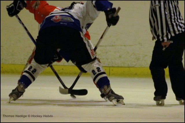 Photo hockey match Amnéville - Nantes le 13/11/2010