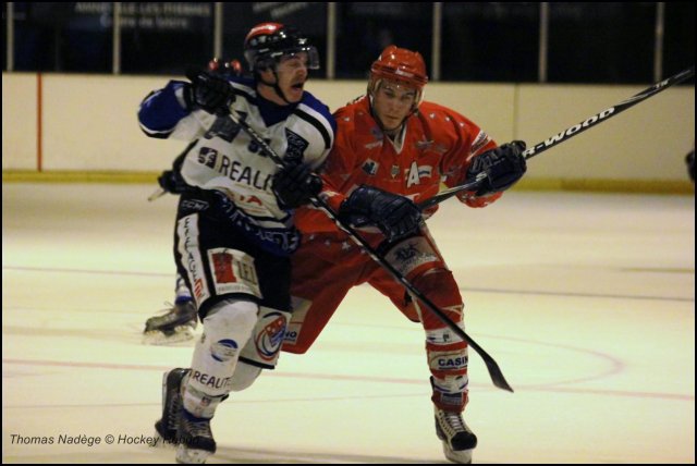 Photo hockey match Amnéville - Nantes le 13/11/2010
