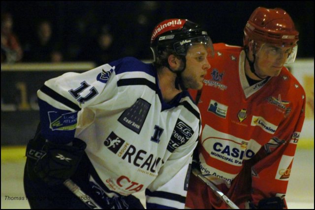 Photo hockey match Amnéville - Nantes le 13/11/2010