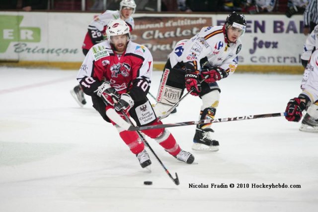 Photo hockey match Briançon  - Morzine-Avoriaz le 20/11/2010