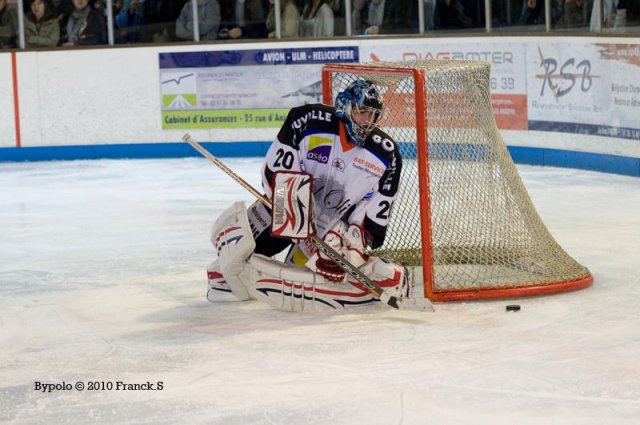 Photo hockey match Angers  - Caen  le 20/11/2010