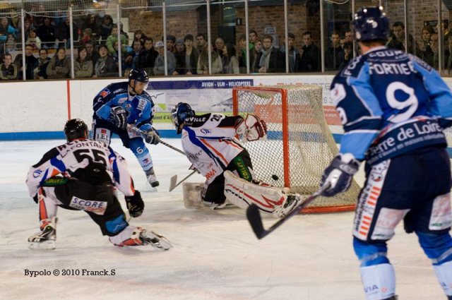 Photo hockey match Angers  - Caen  le 20/11/2010