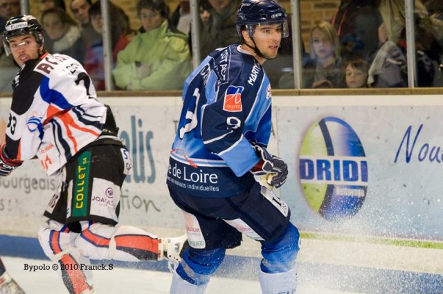 Photo hockey match Angers  - Caen  le 20/11/2010