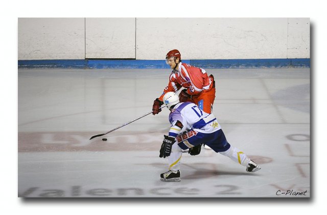 Photo hockey match Valence - Avignon le 20/11/2010