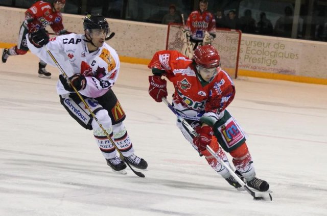Photo hockey match Mont-Blanc - Amiens  le 20/11/2010