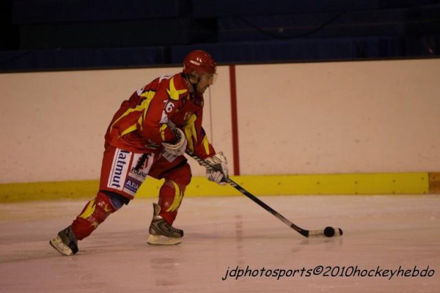 Photo hockey match Orléans - Dunkerque le 20/11/2010