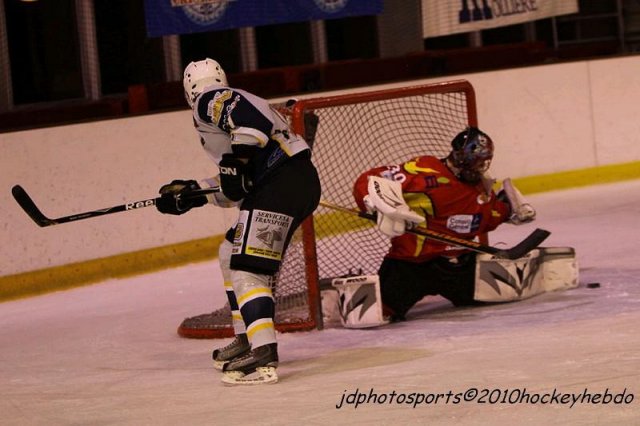 Photo hockey match Orléans - Dunkerque le 20/11/2010