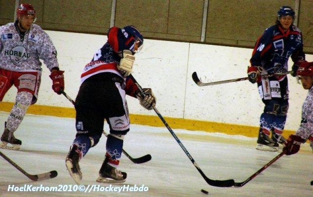 Photo hockey match Brest  - Anglet le 20/11/2010