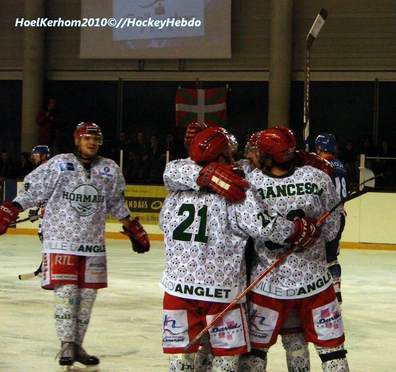 Brest  5 - 4 Anglet