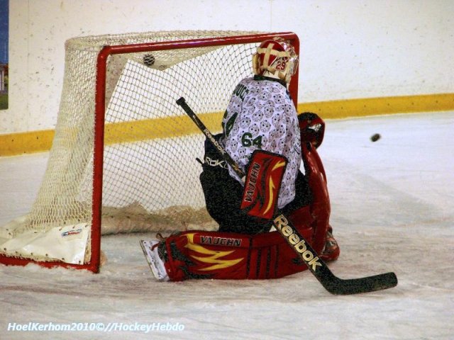 Photo hockey match Brest  - Anglet le 20/11/2010