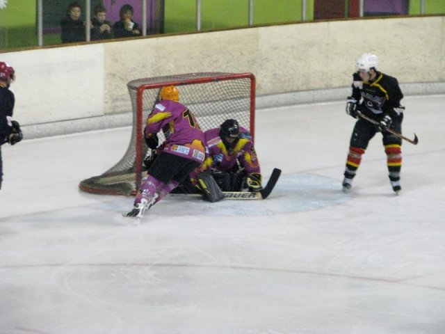 Photo hockey match Besançon - Aubagne le 27/11/2010