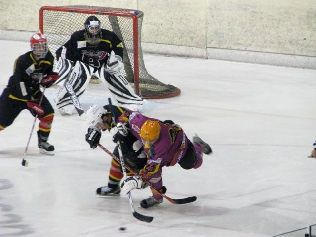 Photo hockey match Besançon - Aubagne le 27/11/2010