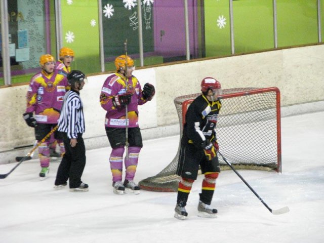 Photo hockey match Besançon - Aubagne le 27/11/2010