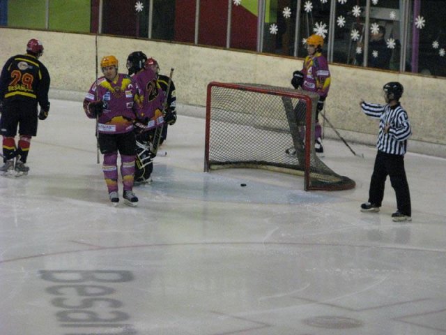 Photo hockey match Besançon - Aubagne le 27/11/2010