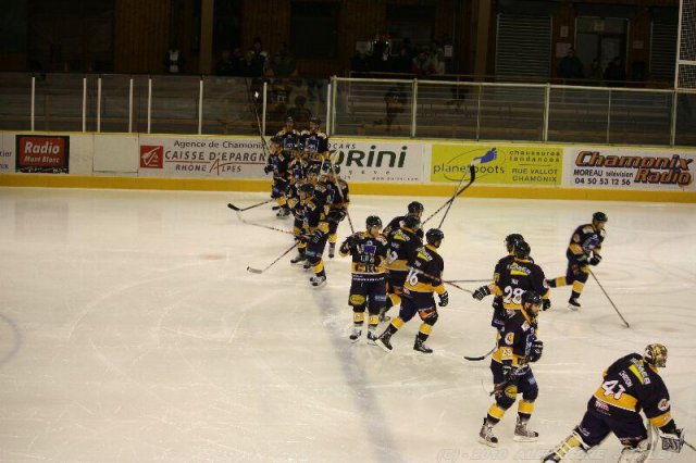 Photo hockey match Chamonix  - Gap  le 27/11/2010
