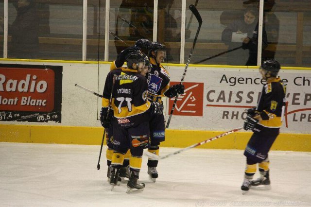 Photo hockey match Chamonix  - Gap  le 27/11/2010