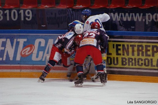 Photo hockey reportage U22 : Grenoble Gap en images