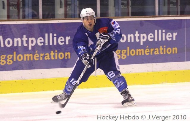 Photo hockey match Montpellier  - Valence le 27/11/2010