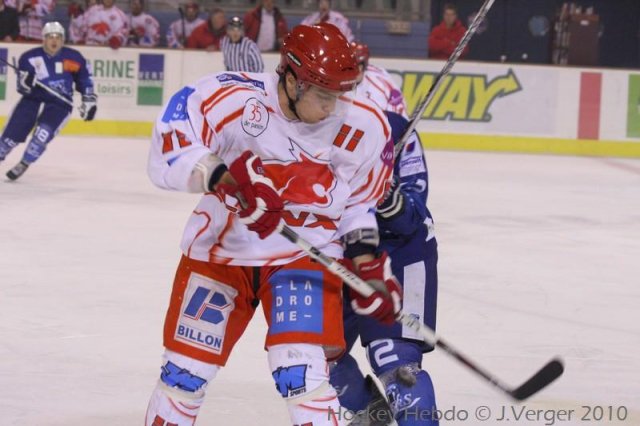 Photo hockey match Montpellier  - Valence le 27/11/2010