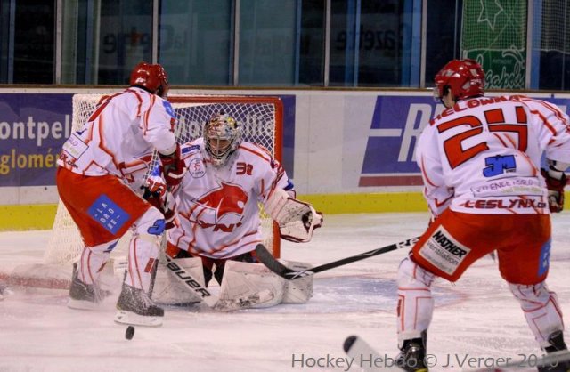 Photo hockey match Montpellier  - Valence le 27/11/2010