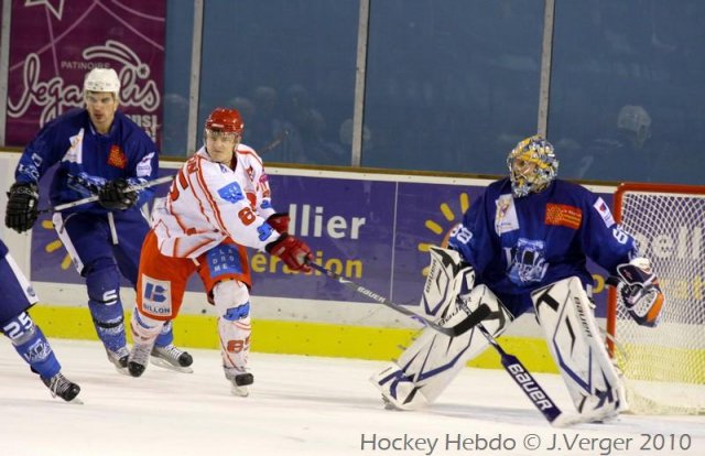 Photo hockey match Montpellier  - Valence le 27/11/2010
