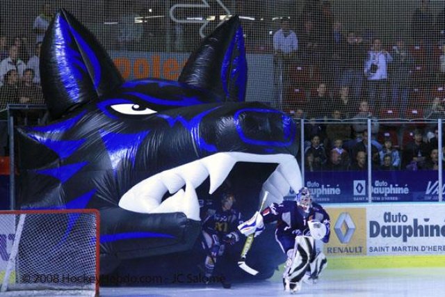 Photo hockey match Grenoble  - Angers  le 23/09/2008