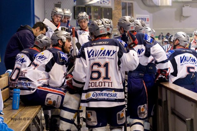 Photo hockey match Angers  - Grenoble  le 30/11/2010