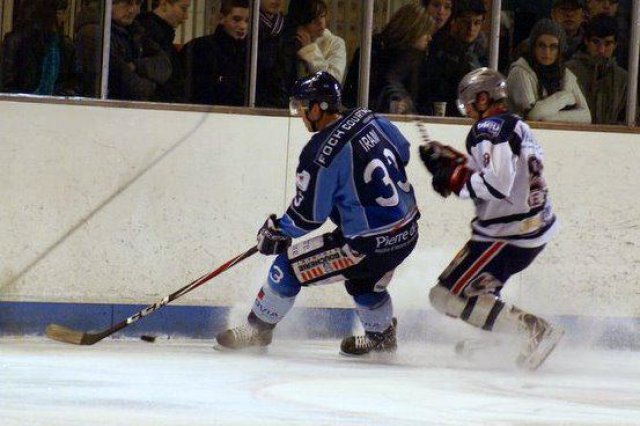 Photo hockey match Angers  - Grenoble  le 30/11/2010