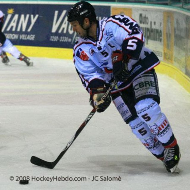 Photo hockey match Grenoble  - Angers  le 23/09/2008