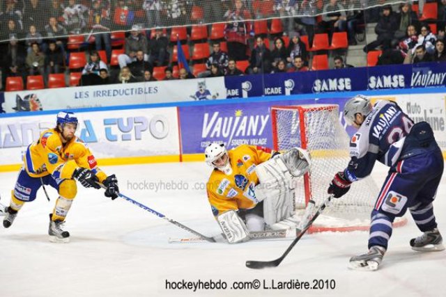 Photo hockey match Grenoble  - Dijon  le 27/11/2010