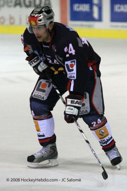 Photo hockey match Grenoble  - Angers  le 23/09/2008