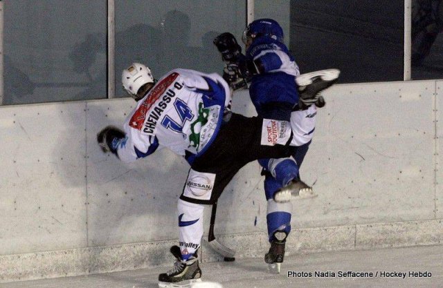 Photo hockey match Paris (FV) - Courchevel-Méribel-Pralognan le 27/11/2010