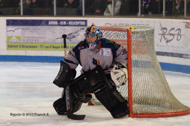 Photo hockey match Angers  - Grenoble  le 03/12/2010