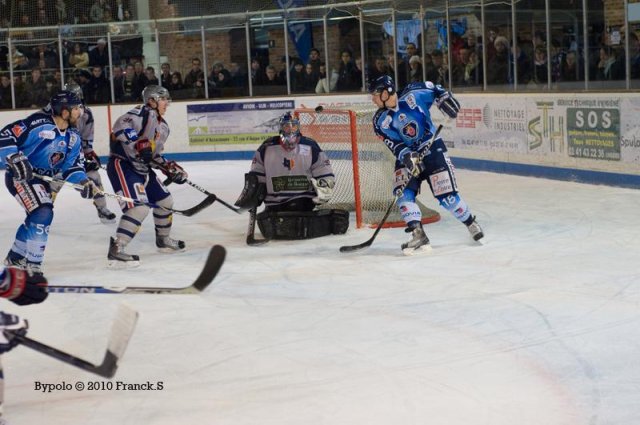 Photo hockey match Angers  - Grenoble  le 03/12/2010