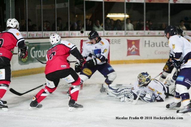 Photo hockey match Briançon  - Chamonix  le 03/12/2010