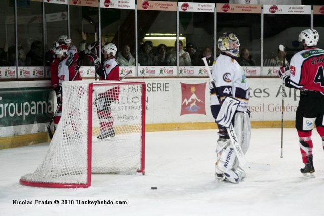 Photo hockey match Briançon  - Chamonix  le 03/12/2010