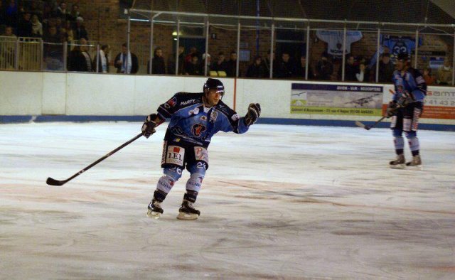 Photo hockey match Angers  - Grenoble  le 30/11/2010