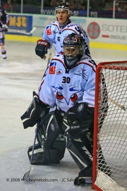Photo hockey match Grenoble  - Angers  le 23/09/2008